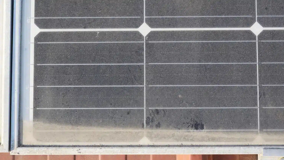 soiling near the frame